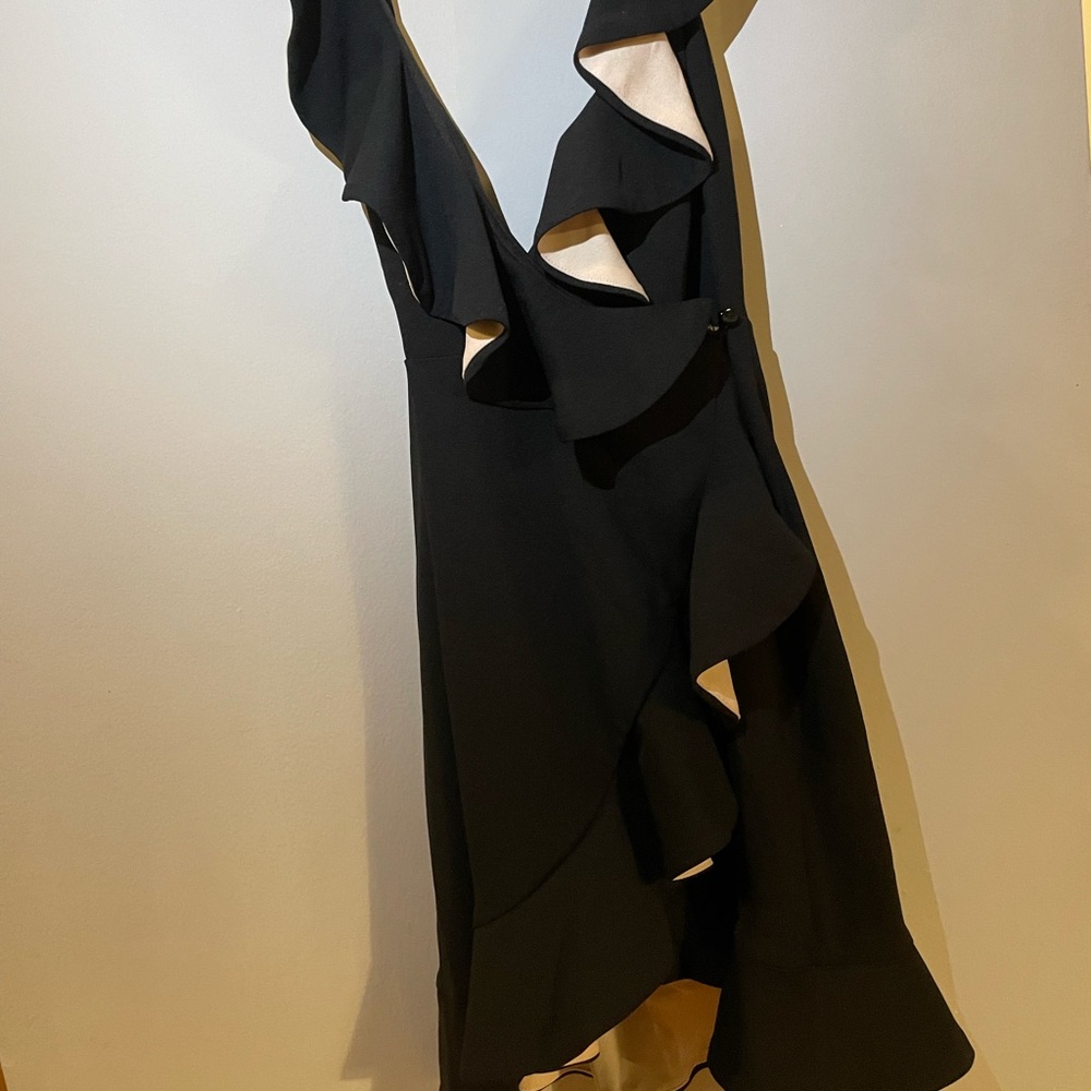 Black mini dress